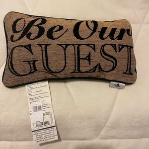 Disney Beauty and the Beast song lyric pillow